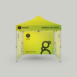 Werbezelt Getec